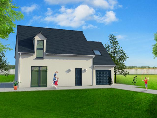 DOL DE BRETAGNE / MAISON 3 CHAMBRES + GARAGE + TERRAIN + FRAIS DE NOTAIRE INCLUS