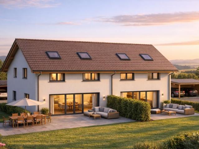 Doppeleinfamilienhaus 6.5 Zimmer