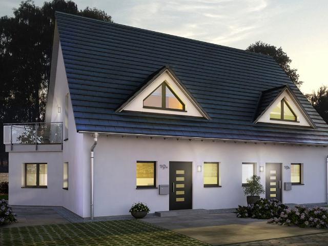 Doppelhaus zum vernünftigen Preis. Natürlich ALLKAUF