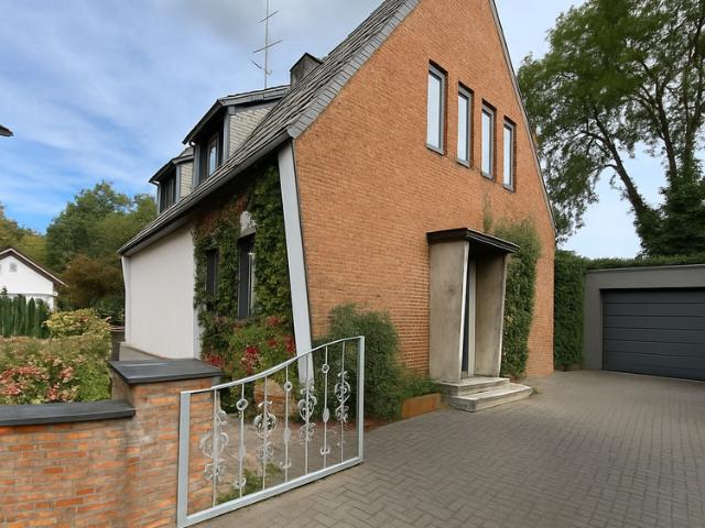Doppelhaushälfte mit Garten und Garage in Grevenbroich