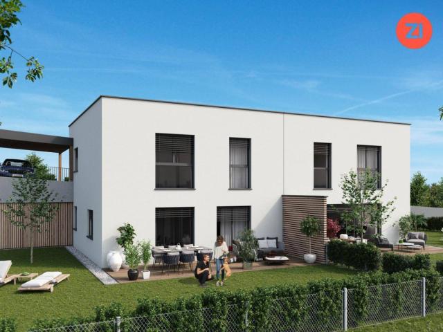 Doppelhaushälfte in Kremsmünster mit traumhaften Weitblick JETZT ROHBAU besichtigen