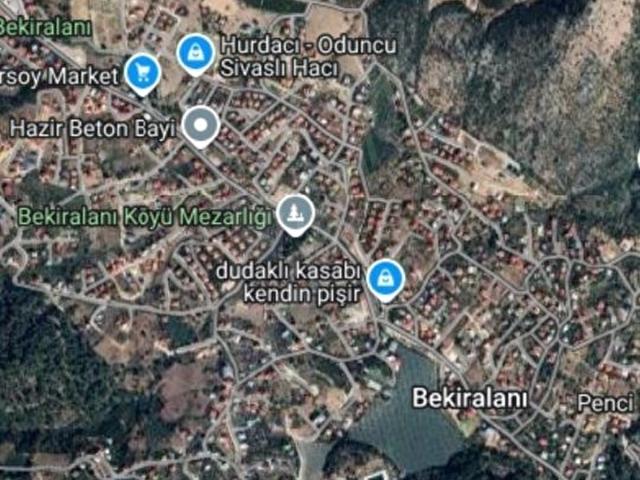 DORUK'TAN BEKİRALANI YAYLASI KÖŞE BAŞI 426 M2 VİLLALIK ARSA. !