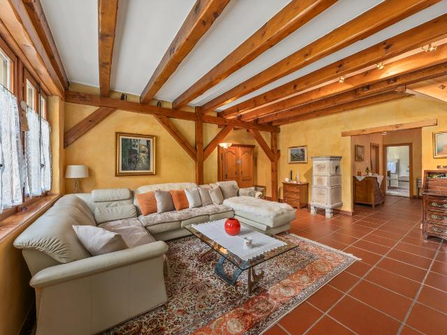 Dorfhaus im Jahr 1059 Peney le Jorat