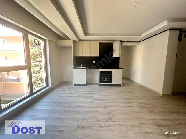 DOSTTAN EMEK'TE PRESTİJLİ YENİ BİNADA KATTA SATILIK AMERİKAN MUTFAK 1+1