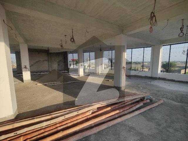 Double commercial neat and clean hall in johar town, lake city, riwind rd for rent