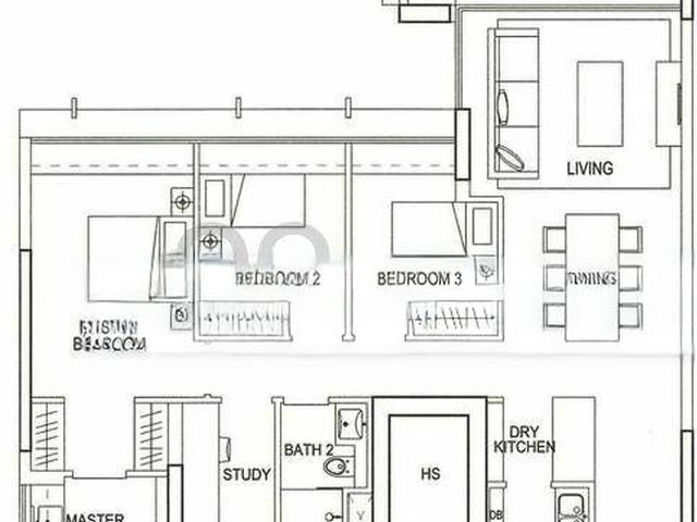 Double Bay Residences D18, Condominium