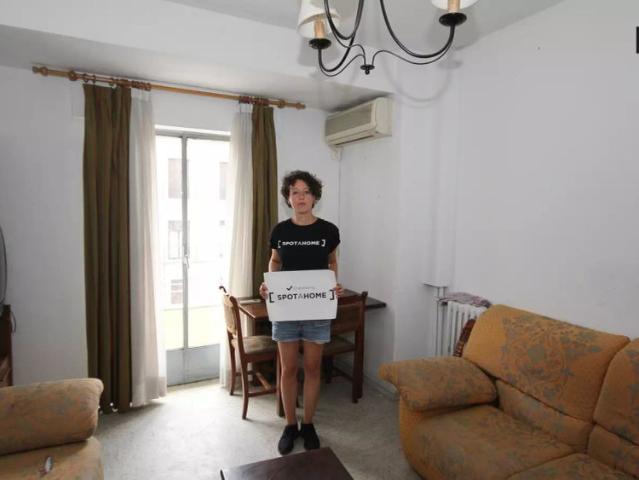 Double bed in Room in a shared 4 bedroom apartment for rent in Fígares