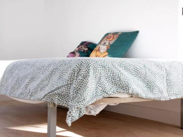 Double bed in Rooms for rent in 4 bedroom apartment in Tetuán