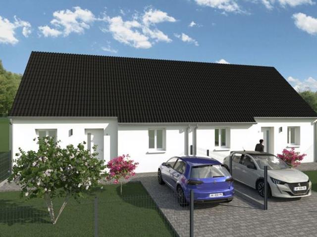 Double maison 170 m² avec terrain à ANDECHY 80