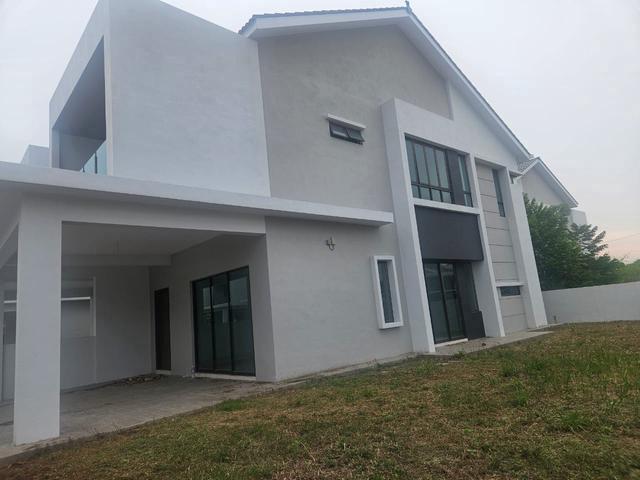 DOUBLE SEMI DETACHED gated aster villa simpang ampat tasek