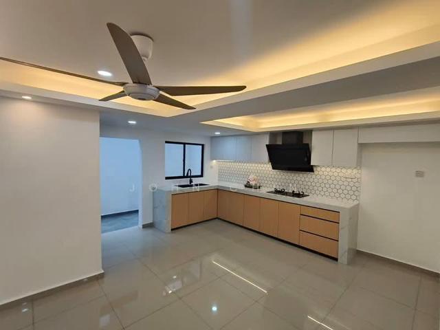 Double storey menjalara 62b kepong fully renovated freehold