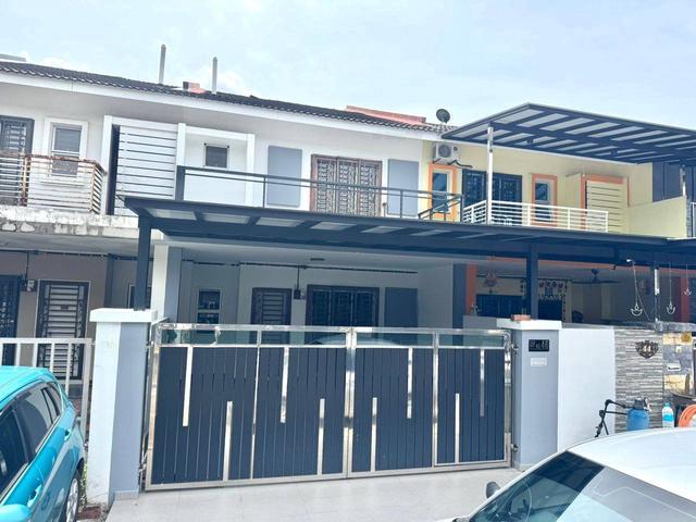 Double Storey Nusa Bayu For Sale Full Loan Renovated Unit Freehold