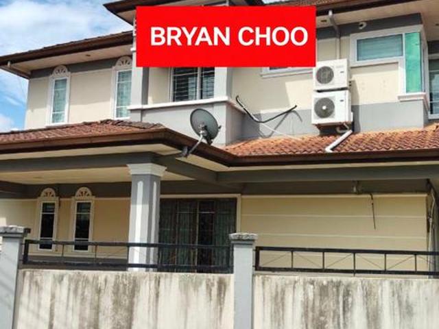 DOUBLE STOREY BIG CORNER HOUSE FOR SALE At UNI GARDEN KUCHING SARAWAK