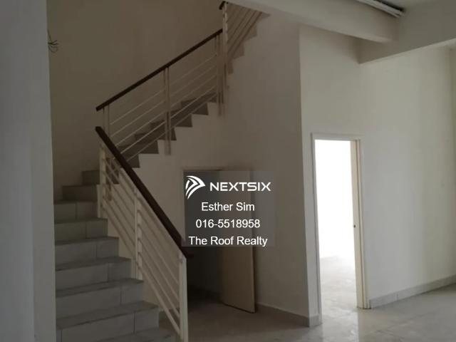 Double storey cluster corner with 20ft land