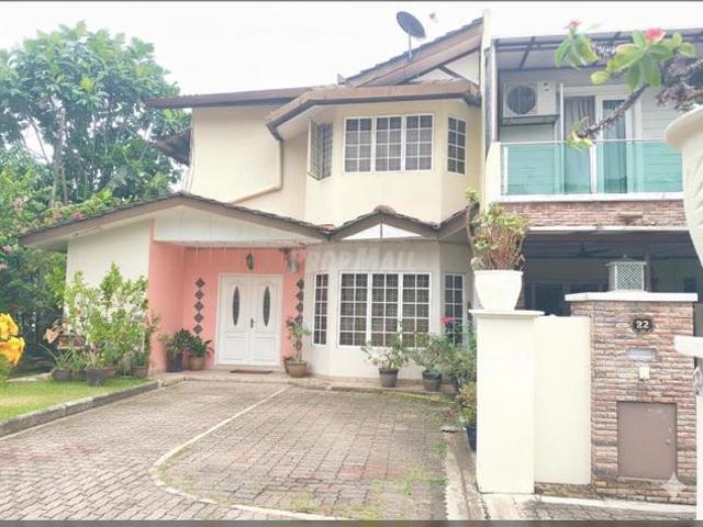 Double Storey Corner Terrace House Taman Bunga Negara For Sale