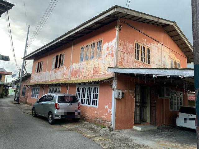Double storey Demolished house at Kuching Sarawak
