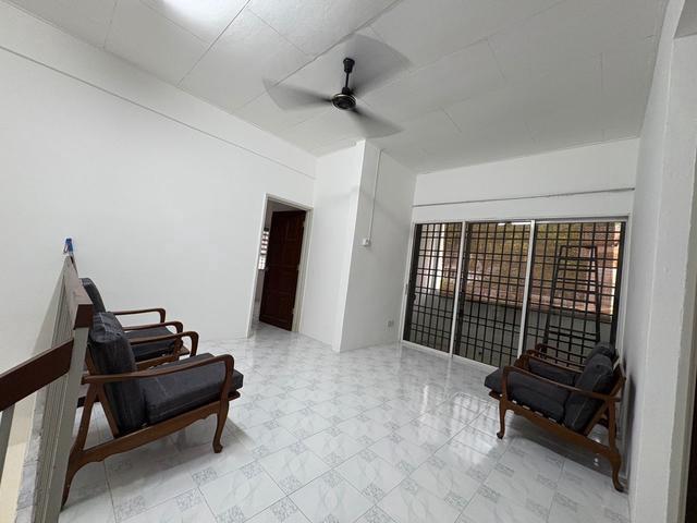 Double storey fully furnished
