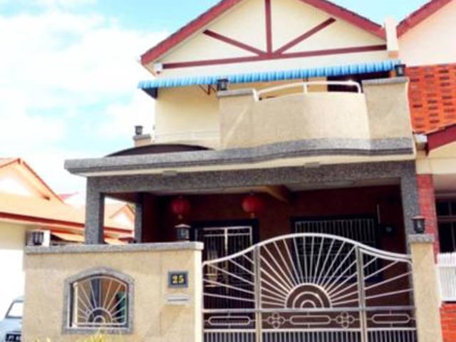 Double storey fully furnished