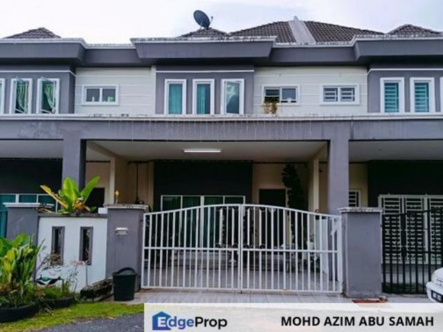 Double Storey For Sale with Table Top and Plaster Ceiling at Taman Bunga Raya Tapah