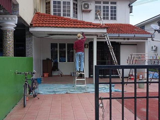 Double Storey For Rent Permas Jaya CIQ Cheap Unit All Race Furnished