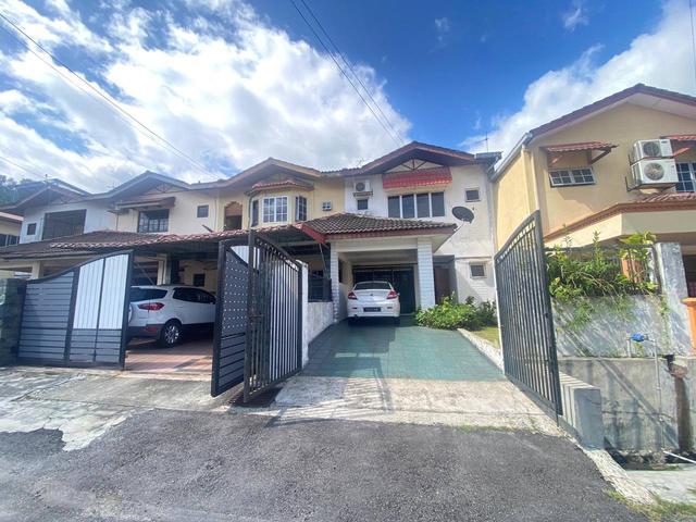 Double Storey Huge land 20x90 Pinggiran Templer Bandar Baru Selayang