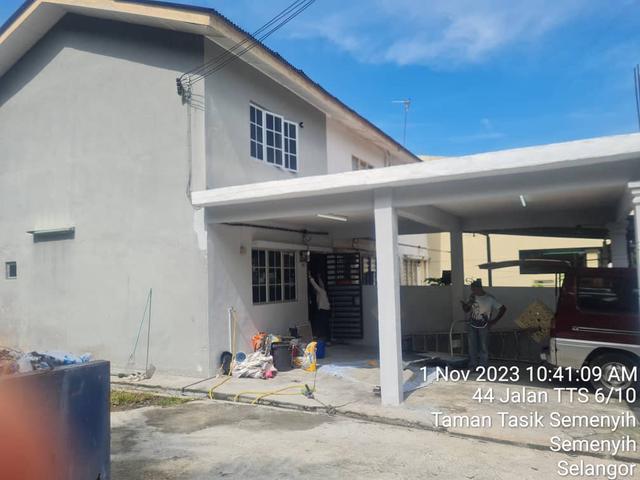 Double Storey House Jalan TTS 69 Taman Tasik Semenyih