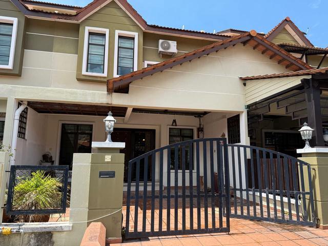 Double Storey House Pertam Jaya Ujong Pasir 4 Bedroom Near Melaka City