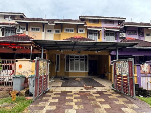 DOUBLE STOREY HOUSE TAMAN BUKIT DAHLIA PASIR GUDANG Non bumi