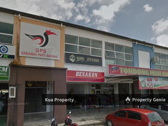 Double Storey Intermediate Shoplot For Sale! Located at Tondong, Bau