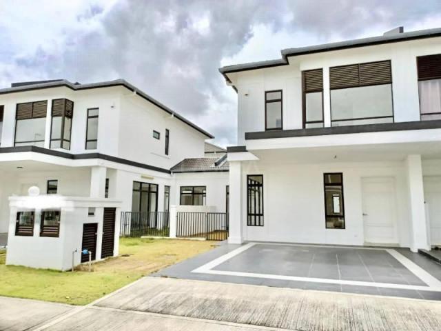 Double Storey Linked House Eco Grandeur Graham Garden Ecoworld Puncak Alam Selangor