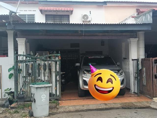 Double Storey Low Cost Terrace Taman Krubong Jaya