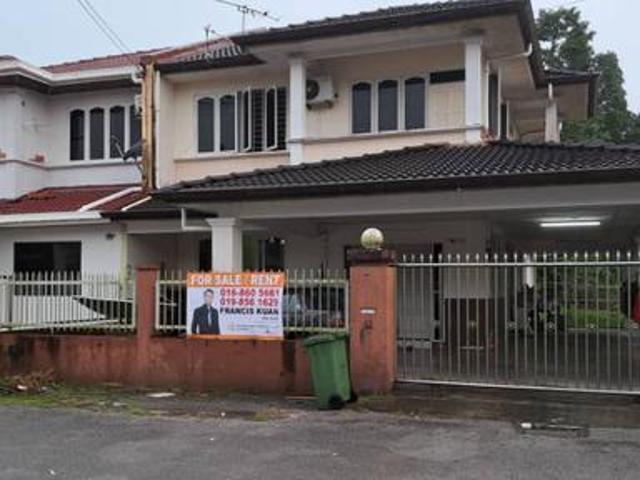 Double storey semi D at xafa Villa near 7 mile kuching serian road