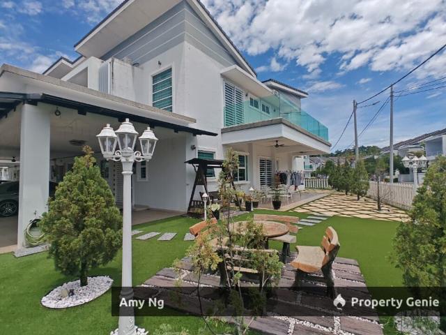Double Storey Semi D Corner Facing Pool SPPK Ipoh