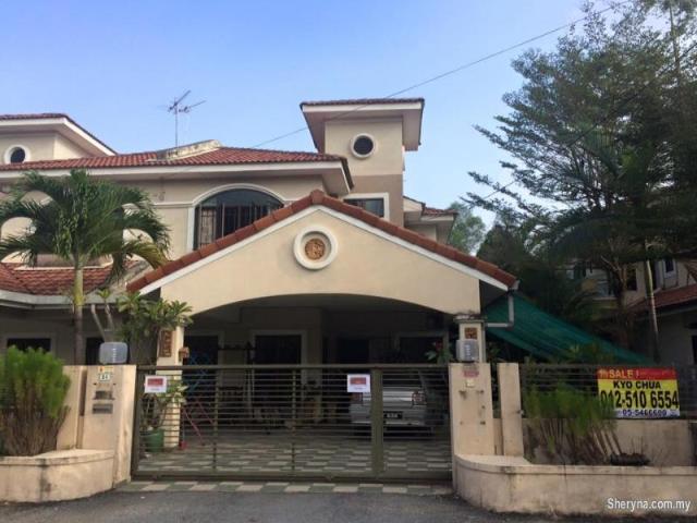 double storey semi d for sal in pulai height ipoh