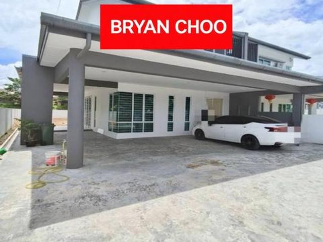 DOUBLE STOREY SEMI D HOUSE FOR RENT At 10 MILE KUCHING SARAWAK
