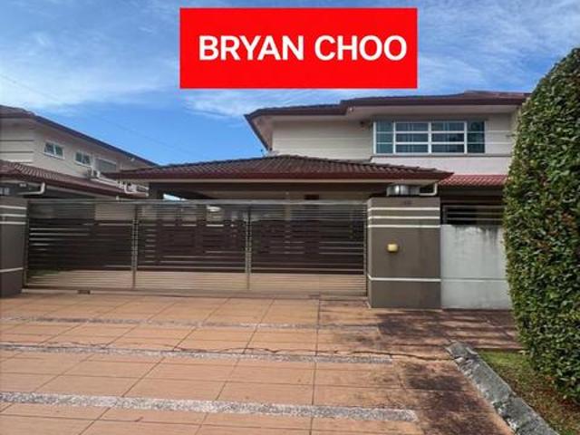 DOUBLE STOREY SEMI D HOUSE FOR RENT At TAMAN RIVERIA SAMARAHAN KUCHING
