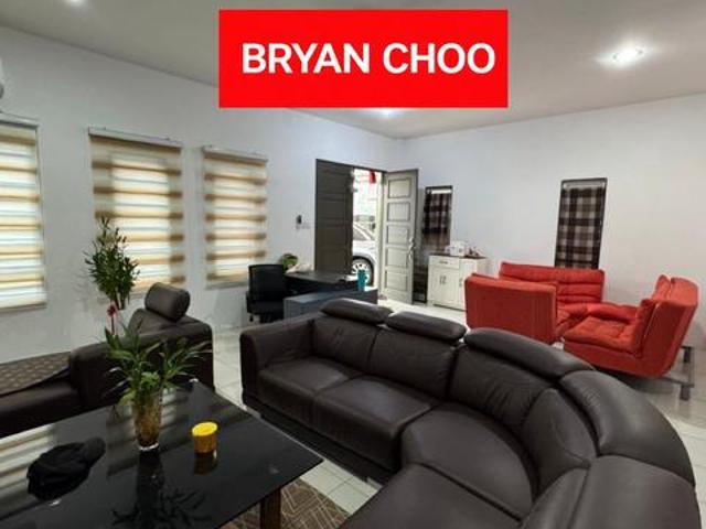 DOUBLE STOREY SEMI D HOUSE FOR RENT At MUARA TUANG KUCHING SARAWAK