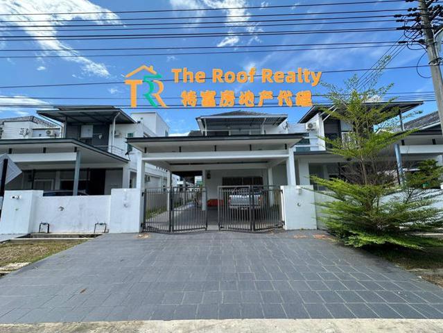 Double Storey Semi Detached House at Curtin Water Senadin Miri