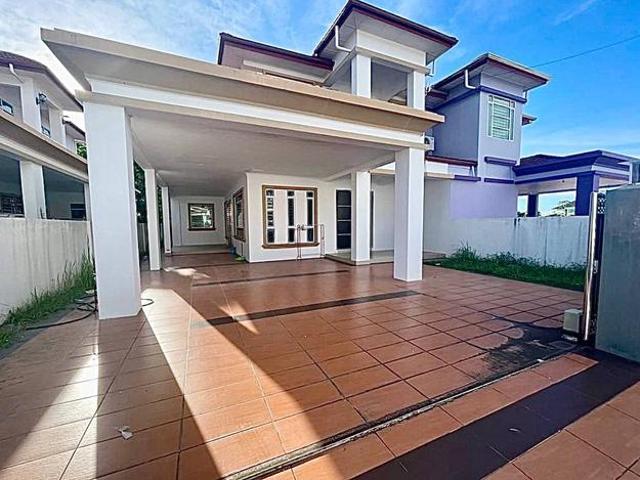 Double Storey Semi Detached House for Sale at Airport Area Miri