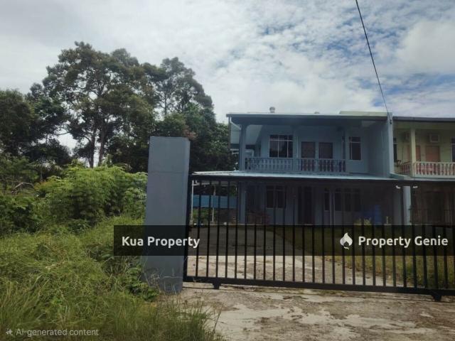 Double Storey Semi Detached House For Sale! Location: Sri Aman, Jalan Brayun