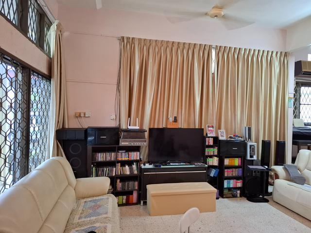 Double storey semidetached house