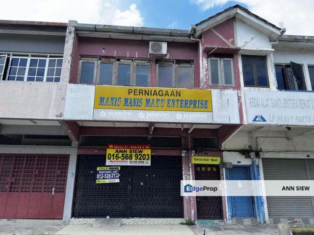 Double Storey Shop Lot For Sale in Simpang Pulai Ipoh Facing Main Road
