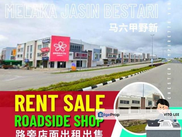 Double Storey Shop Lot 22x70ft in Jasin