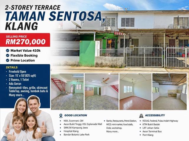 Double Storey Taman Sentosa Klang