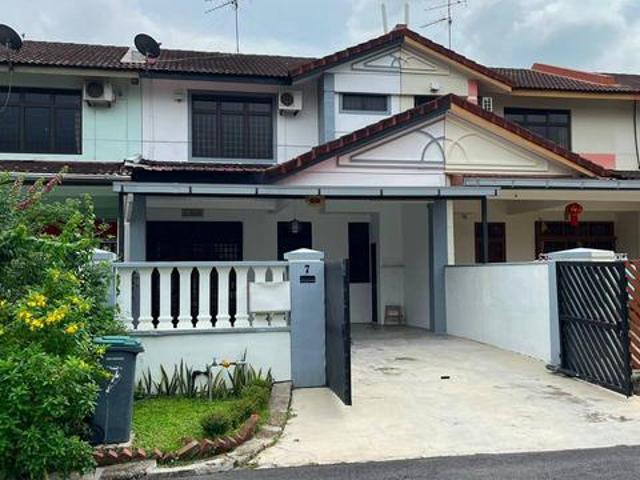 Double Storey Terrace 5R3B Taman Desa Tebrau Near IKEA Toppen For Rent