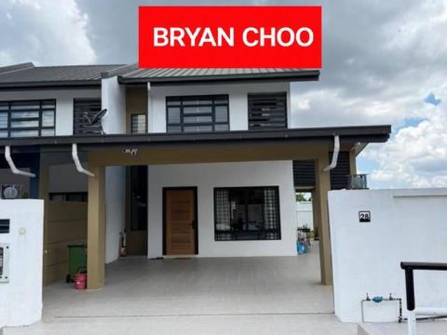 DOUBLE STOREY TERRACE CORNER HOUSE FOR RENT At KUCHING SARAWAK