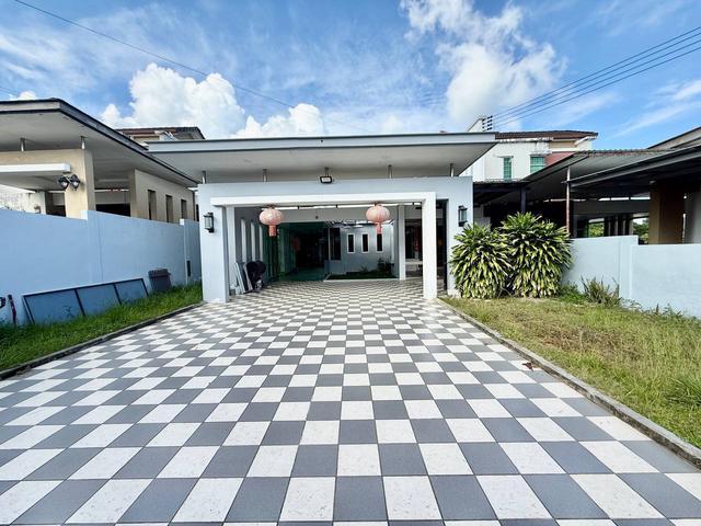 Double Storey Terrace Corner House for Sale at Airport Area Miri