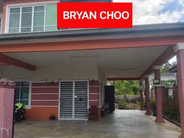 DOUBLE STOREY TERRACE CORNER HOUSE FOR SALE At KUCHING SARAWAK