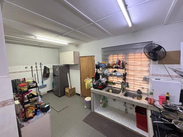 Double Storey Terrace kitchen extended Taman Indah Perdana Kepong