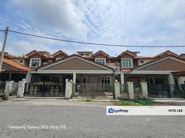 Double Storey Terrace House  Below market value with huge investment potential!